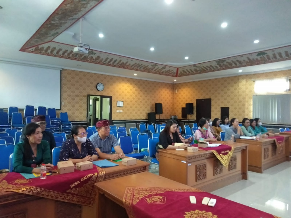 Kegiatan Rapat Pembinaan Lomba Posyandu Berprestasi Tingkat Nasional Tahun 2023 (Posyandu Melati, Br. Tegal Jaya)